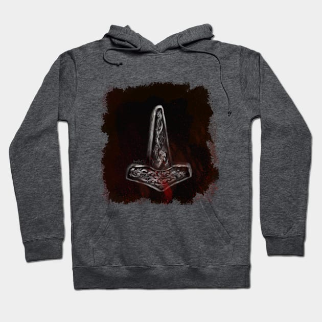 Thor's Hammer Hoodie by Kathryn11